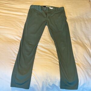 RVCA Men's Green Chino Pants
